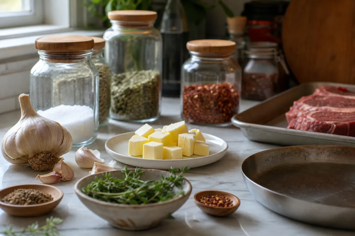 Editorial photo: Cold-Butter Emulsification for Glossy Pan Sauces (tips tricks tip) — realistic home-kitchen scene with visible tools and ingredients in natural
