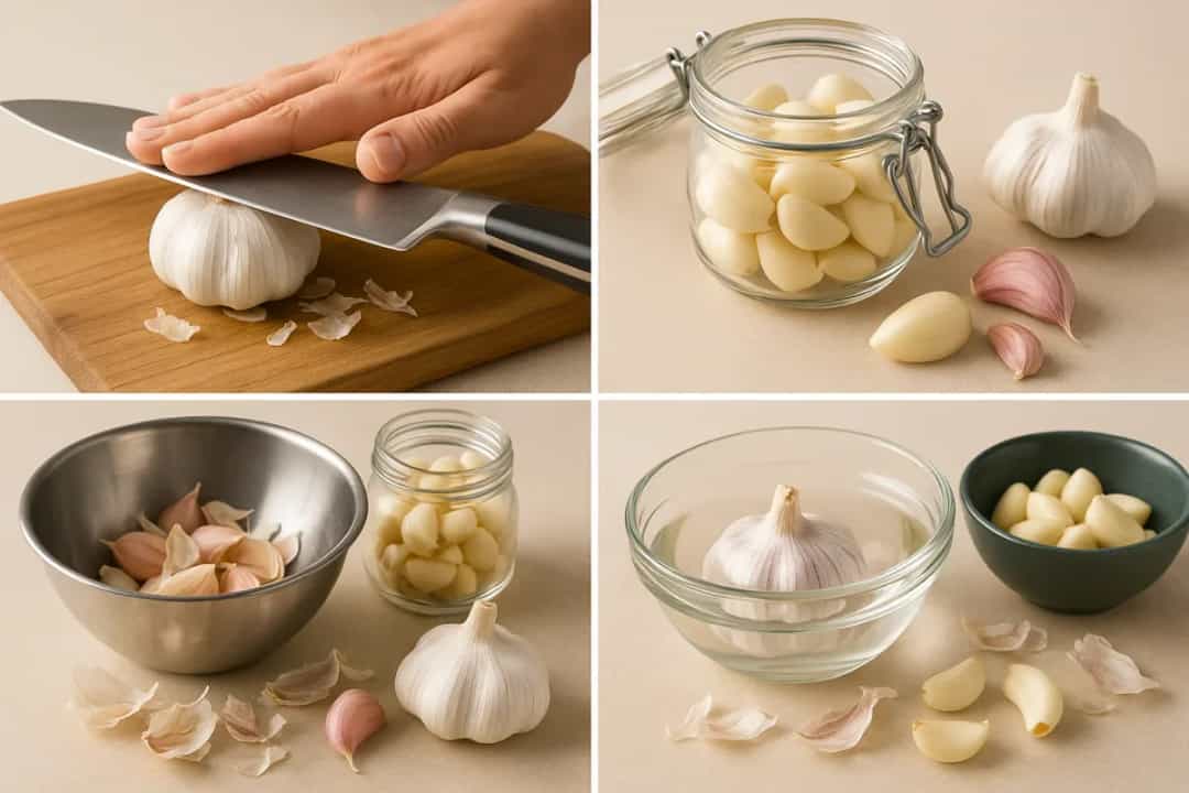 How to Peel and Store Garlic Quickly: 5 Genius Kitchen Hacks - tips-tricks