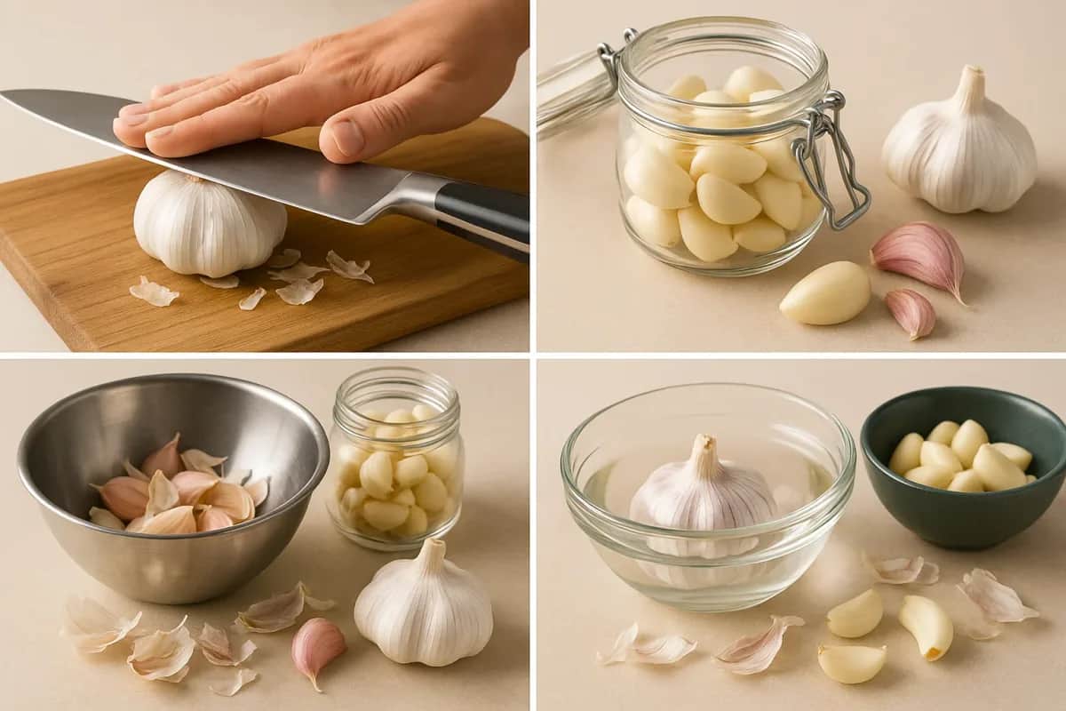 How to Peel and Store Garlic Quickly: 5 Genius Kitchen Hacks - tips-tricks