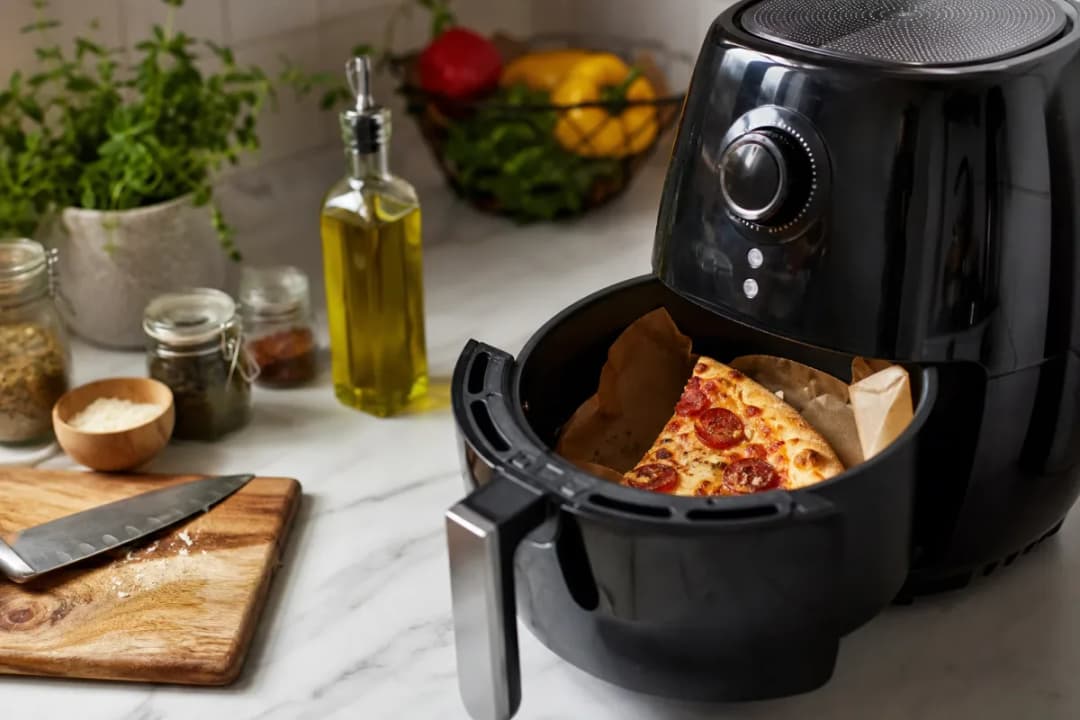 Editorial home-kitchen photo illustrating How to Reheat Pizza to Keep the Crust Crispy (tips tricks tip), realistic tools and ingredients in natural light
