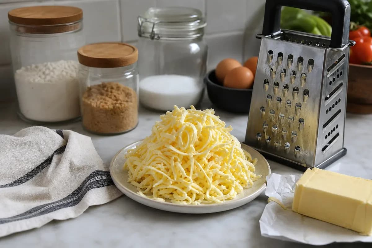 Editorial home-kitchen photo illustrating How to Soften Hard Butter in 5 Minutes (tips tricks tip), realistic tools and ingredients in natural light