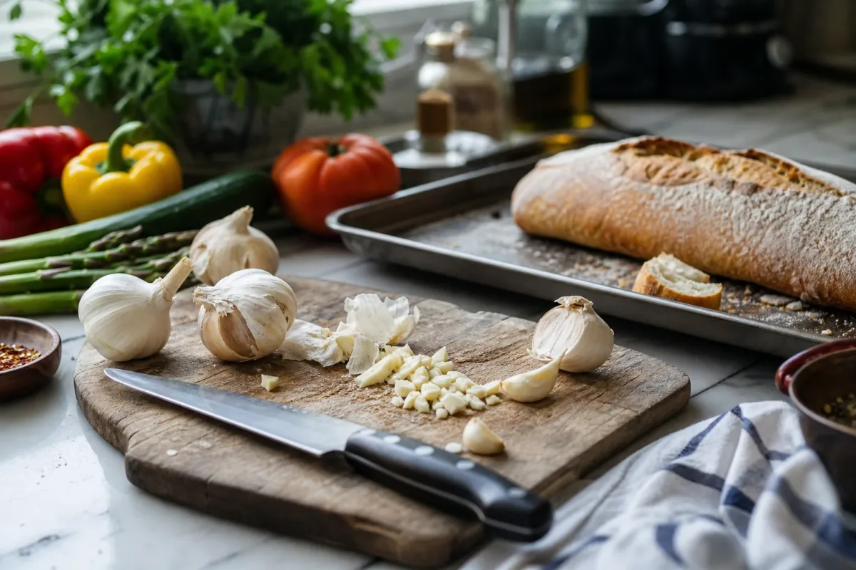Editorial home-kitchen photo illustrating How to Revive Stale Bread in 5 Minutes (tips tricks tip), realistic tools and ingredients in natural light