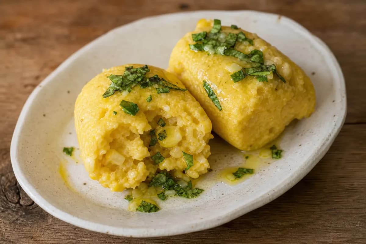 Chilean Humitas with Fresh Corn and Basil for a Savory Snack