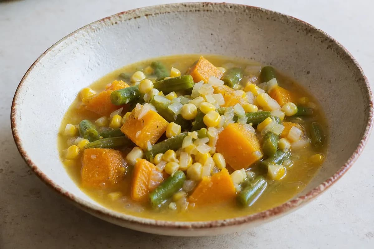Chilean Porotos Granados with Beans, Corn and Pumpkin Stew