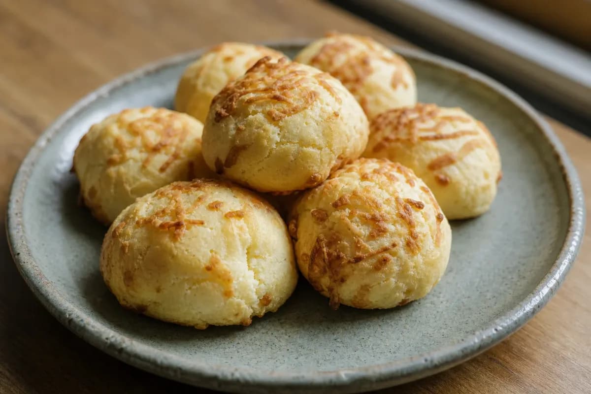 Colombian Pandebono Cheese Bread with Cassava Flour