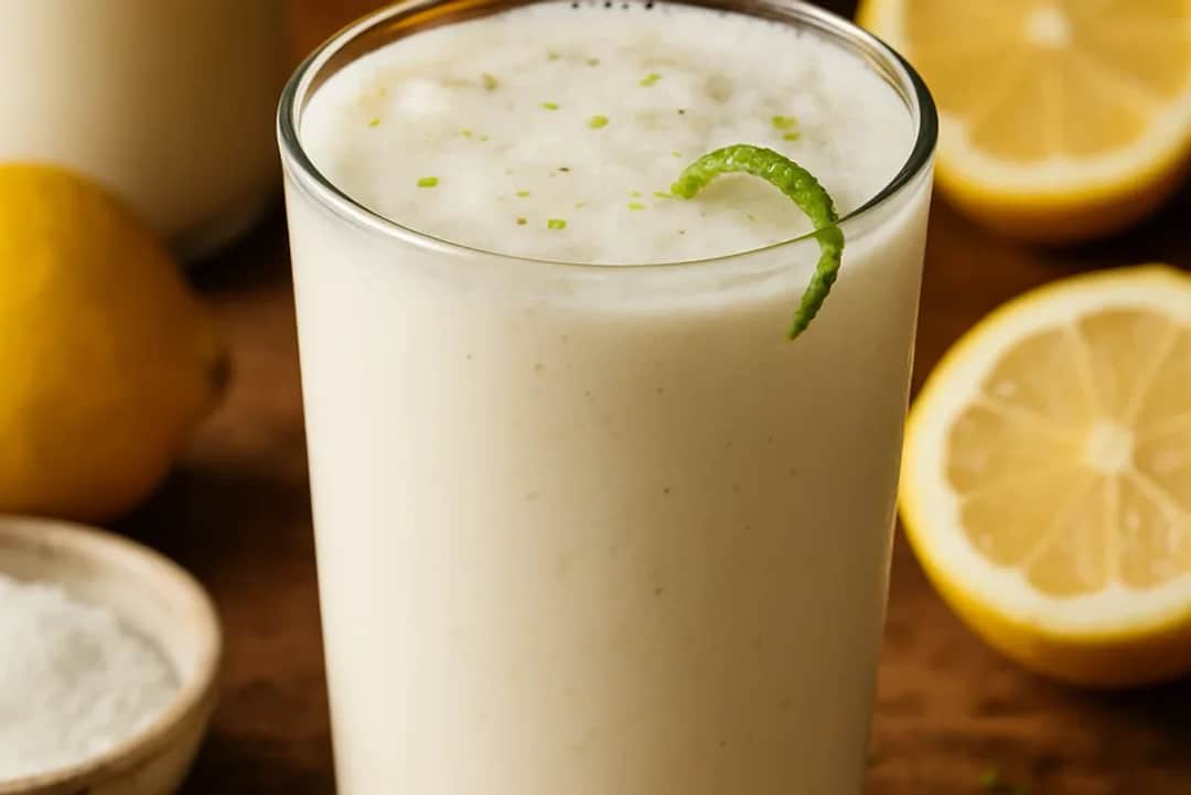 Creamy Brazilian Coconut Lemonade Recipe — dinner recipe, beautifully plated and ready to serve