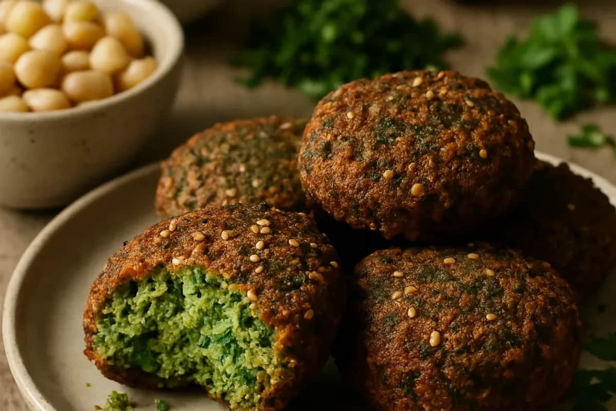 Crispy Taameya with Spices and Frying Technique — vegetarian recipe, beautifully plated and ready to serve
