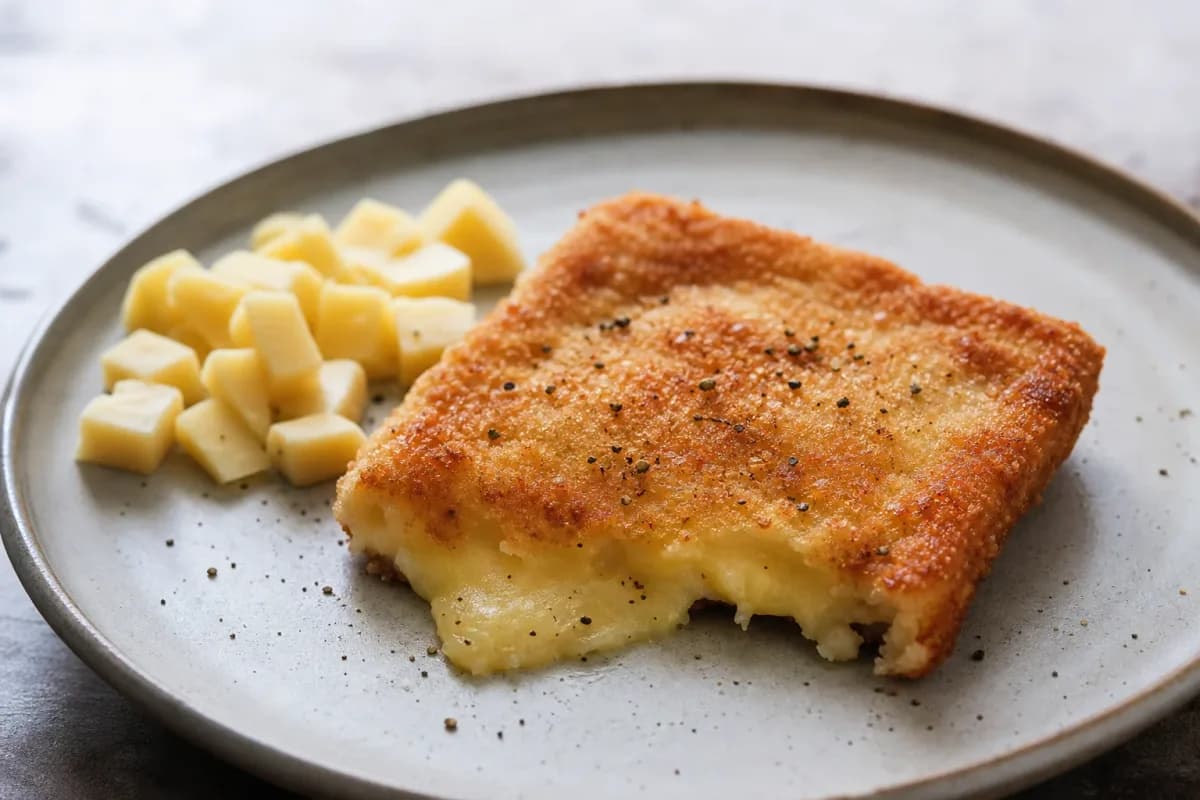 Czech Smažený Sýr – Fried Cheese with Tartar Sauce