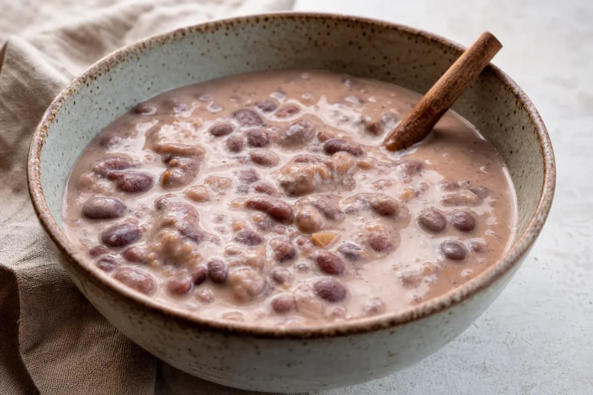 Dominican Habichuelas con Dulce – Sweet Creamy Bean Dessert