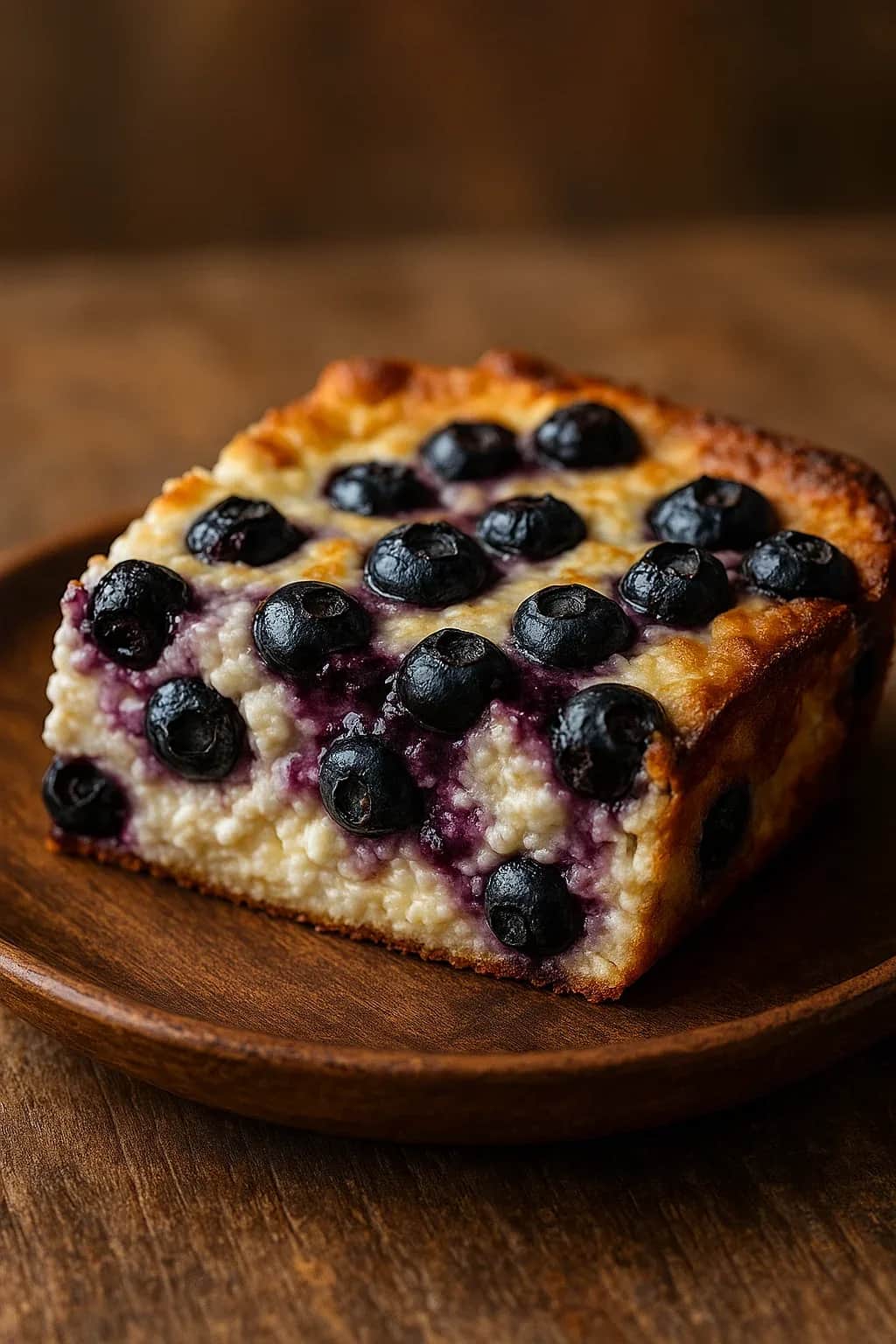Easy High-Protein Blueberry Cottage Cheese Bake — healthy recipe, beautifully plated and ready to serve