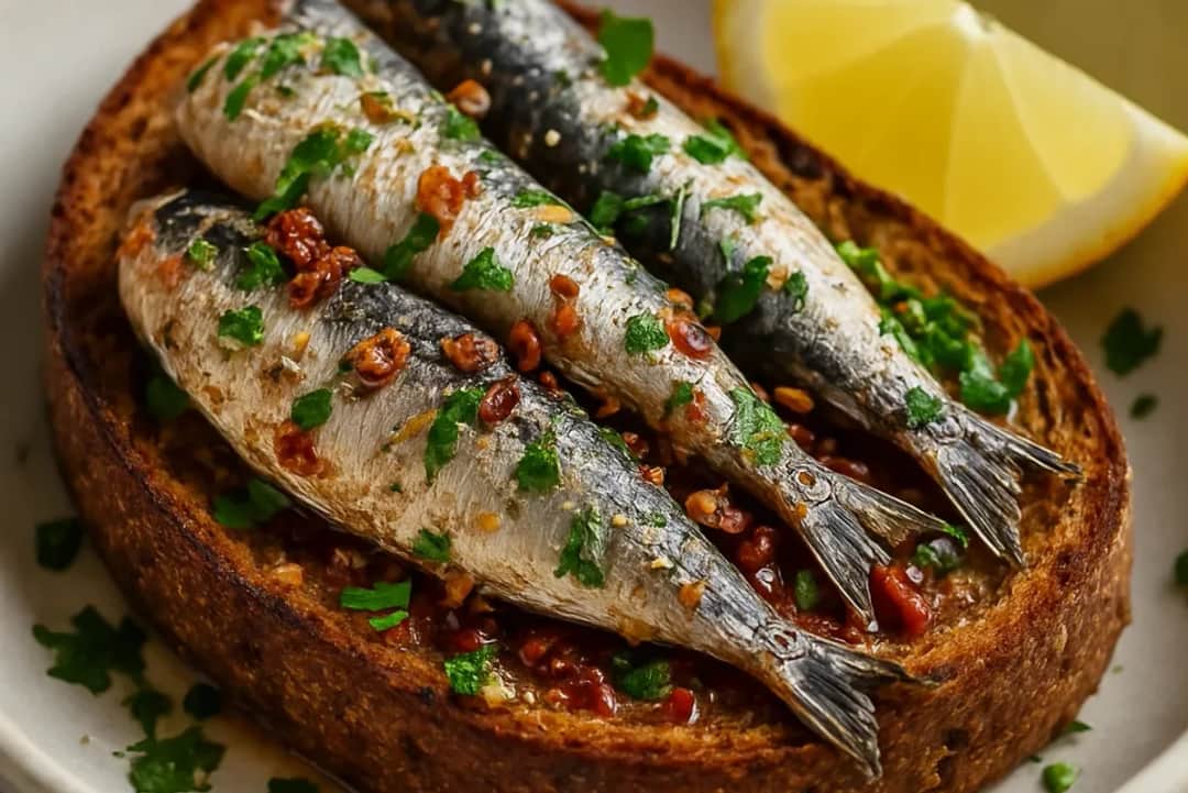 Easy Sardine Toast with Chili Crisp for a Flavorful Dinner — dinner recipe, beautifully plated and ready to serve