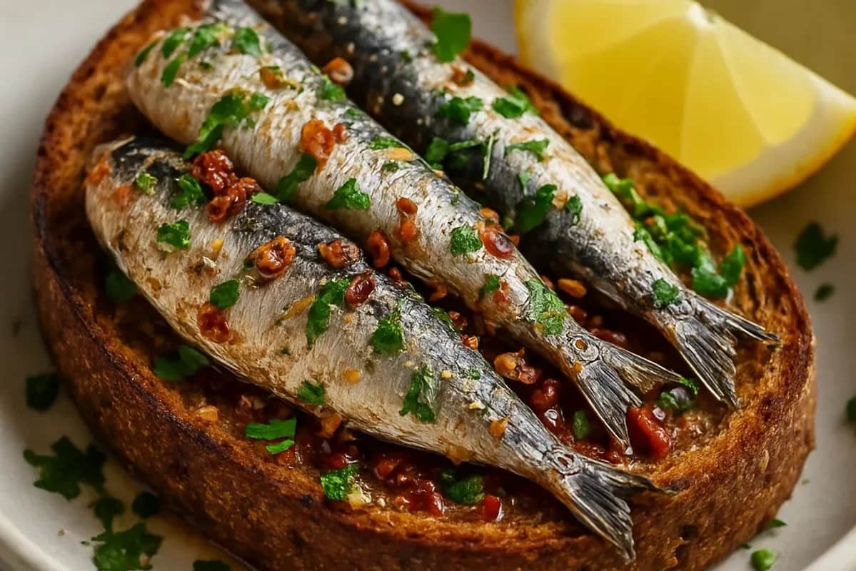Easy Sardine Toast with Chili Crisp for a Flavorful Dinner — dinner recipe, beautifully plated and ready to serve