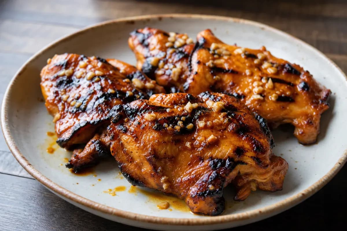 Filipino Chicken Inasal with Calamansi and Annatto Marinade