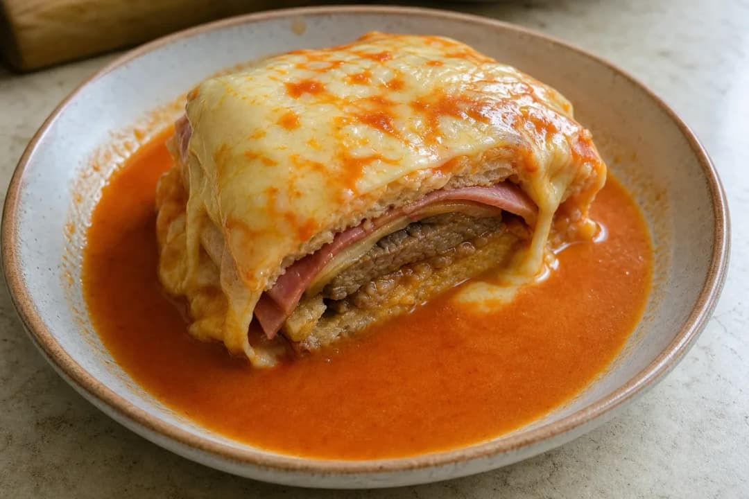 Francesinha: Porto's Famous Sandwich with Meat and Rich Sauce