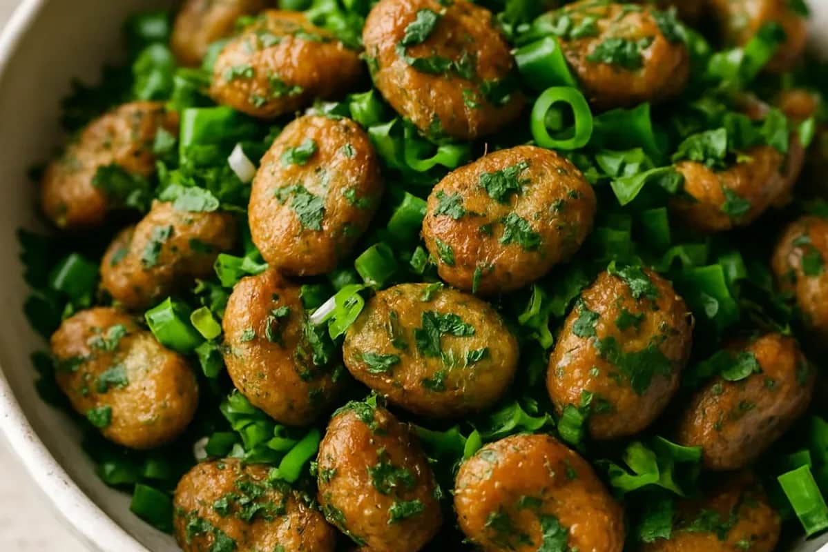 Herbaceous Fava Beans Fried to Crispy Perfection — vegetarian recipe, beautifully plated and ready to serve