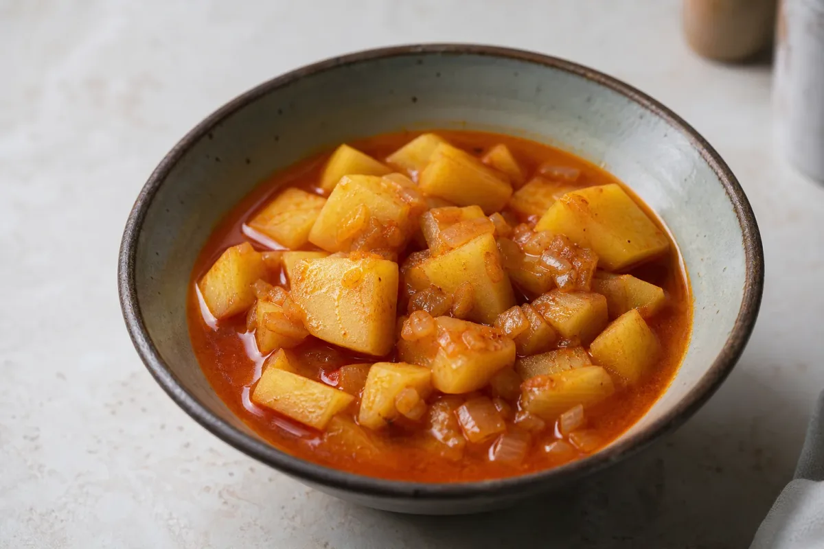 Hungarian Potato Paprikash – Paprikás Krumpli with Smoked Paprika