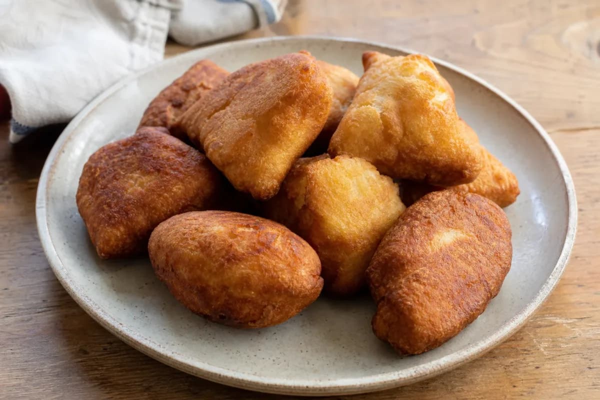 Jamaican Festival Fried Dumplings with Sweet Cornmeal