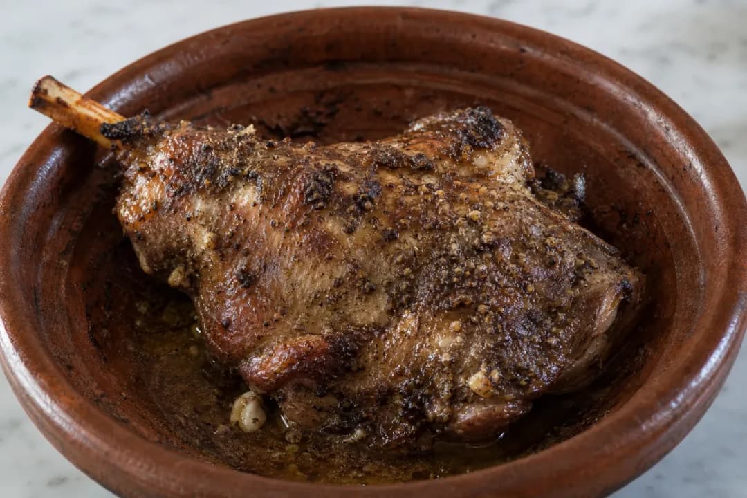 Moroccan Mechoui Lamb with Cumin and Sea Salt