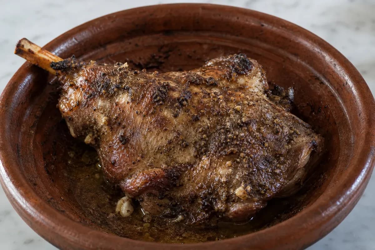 Moroccan Mechoui Lamb with Cumin and Sea Salt