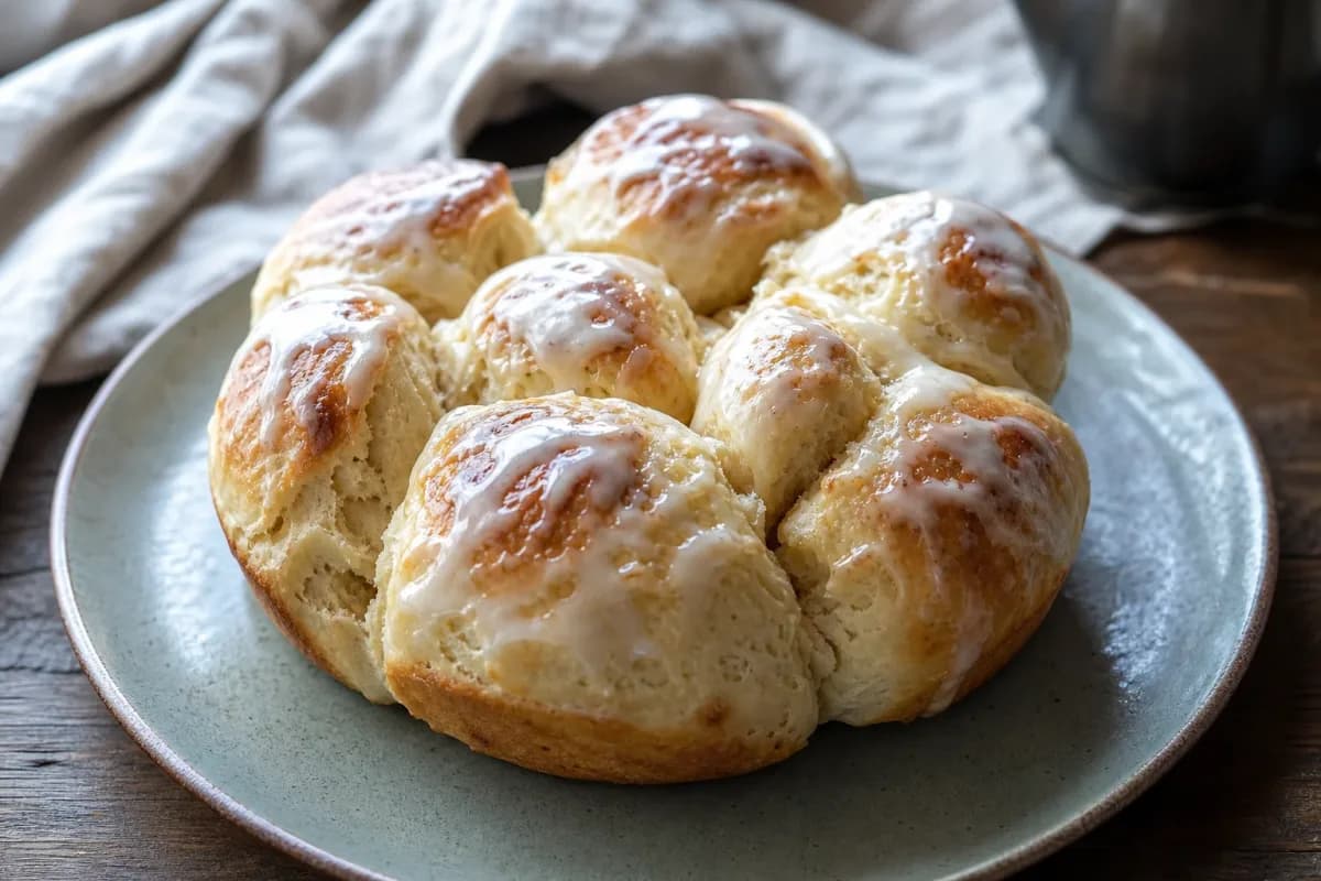 Norwegian Sweet Buns with Cardamom and Sugar Glaze