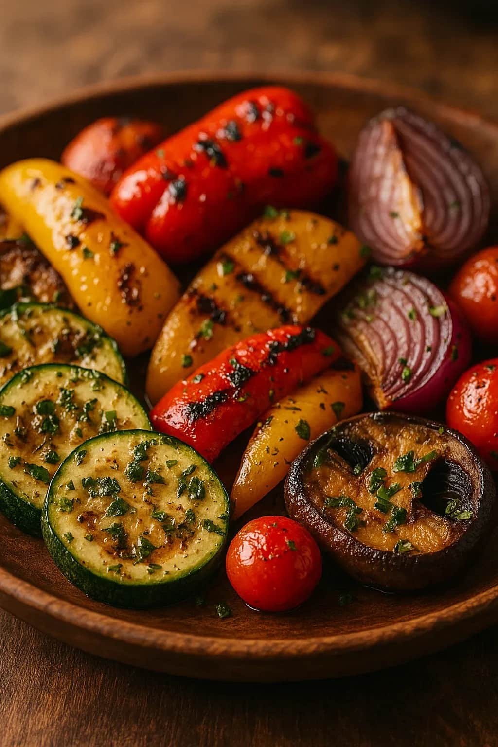 Perfect Mediterranean Grilled Vegetables with Herb Marinade — mediterranean recipe, beautifully plated and ready to serve