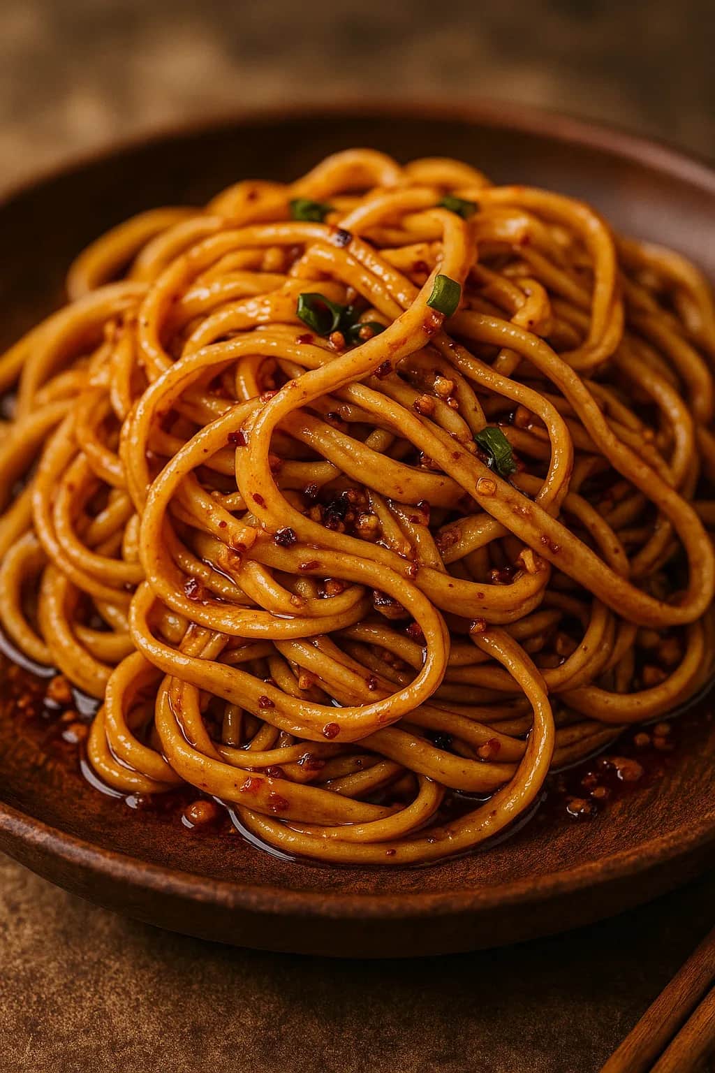 Spicy Garlic Chili Oil Noodles in 20 Minutes — dinner recipe, beautifully plated and ready to serve