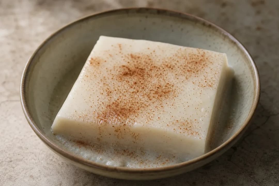 Tembleque: Traditional Puerto Rican Coconut Pudding with Cinnamon