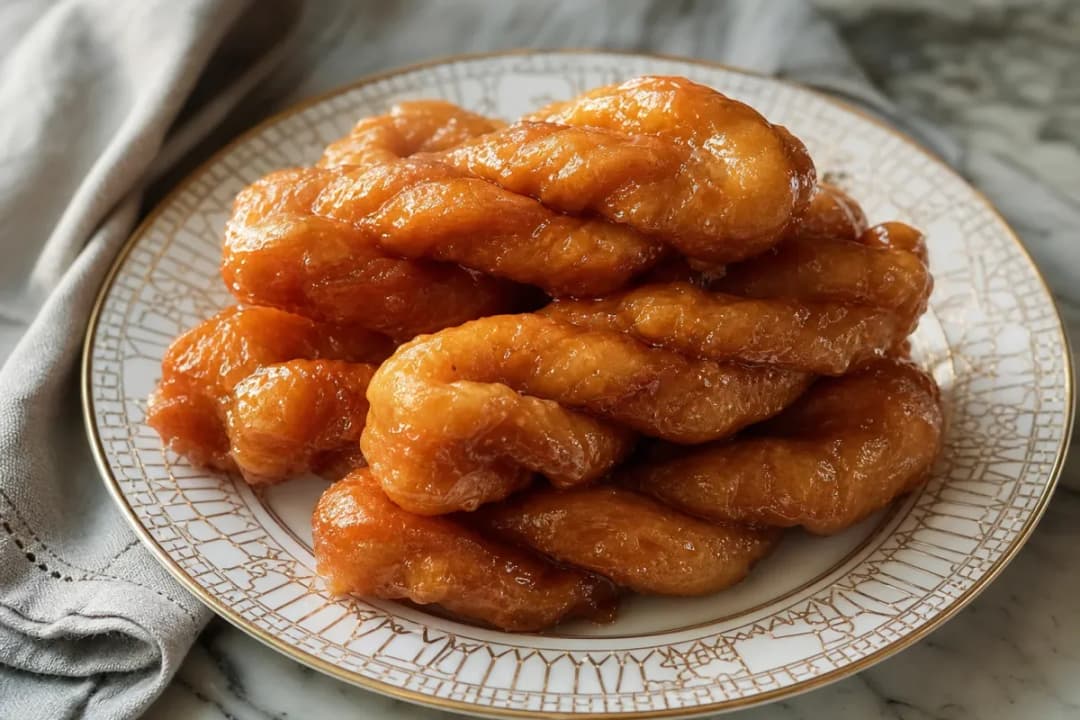 Traditional South African Koeksisters with Sticky Syrup Glaze