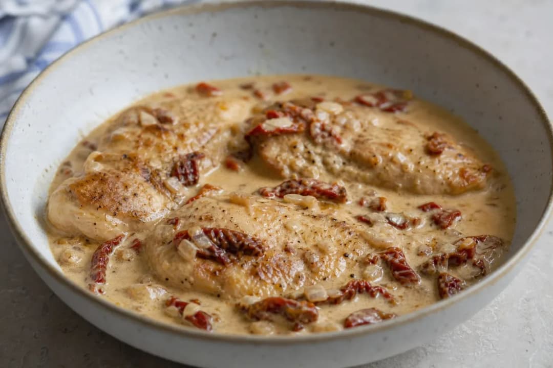 Viral Marry Me Chicken with Creamy Sun-Dried Tomato Sauce